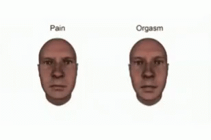 Faces of pain orgasm